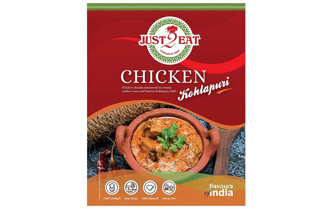 Just2Eat Chicken Kohlapuri    Box  280 grams